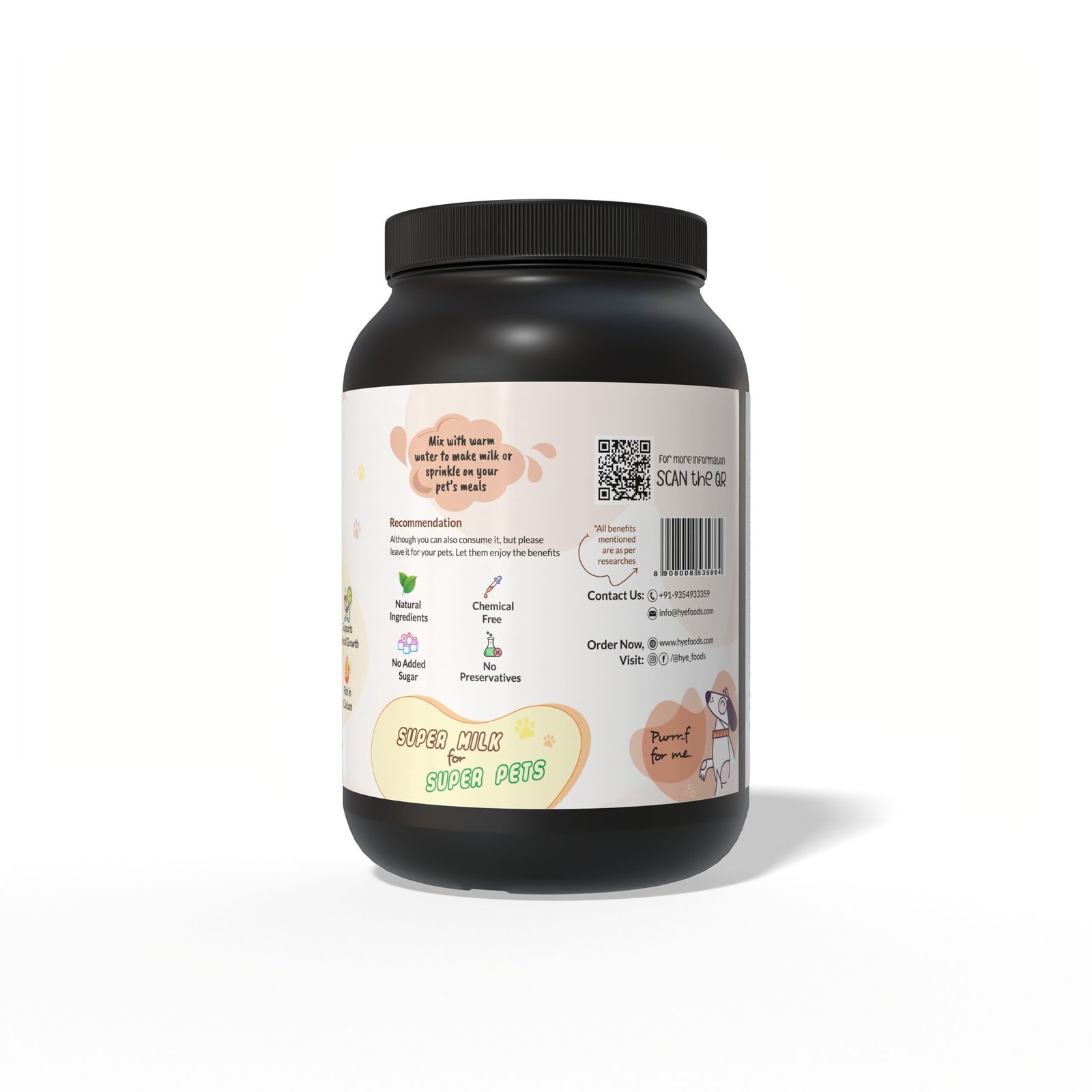 Camel Milk Powder For Dogs and Cats - 400g - Image 3