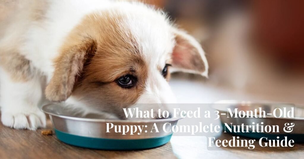 3-month Old Puppy food