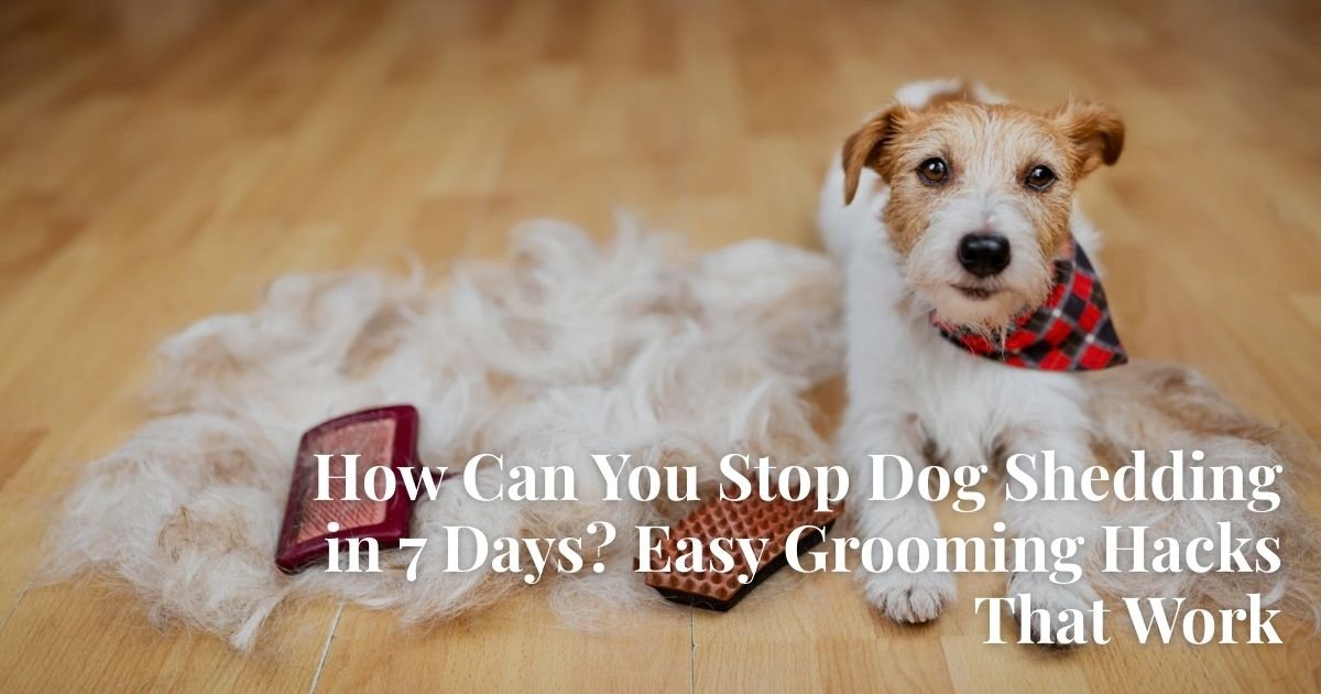 Stop Dog Shedding in 7 Days: Easy Grooming Hacks