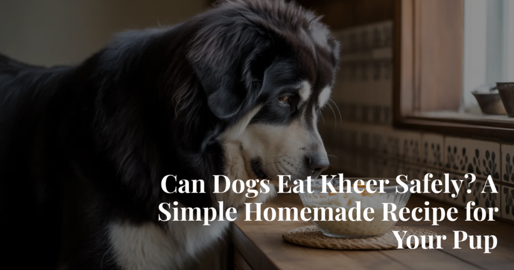 Dogs Eat Kheer
