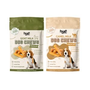 Goat Milk and Camel Milk Chews Combo for Medium Dogs