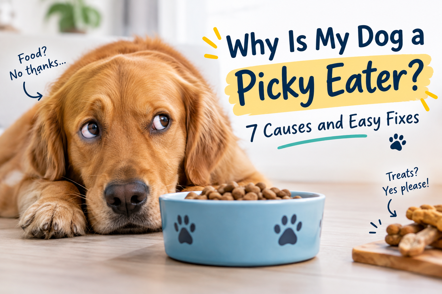Why Is My Dog a Picky Eater? 7 Common Causes & How to Fix Them
