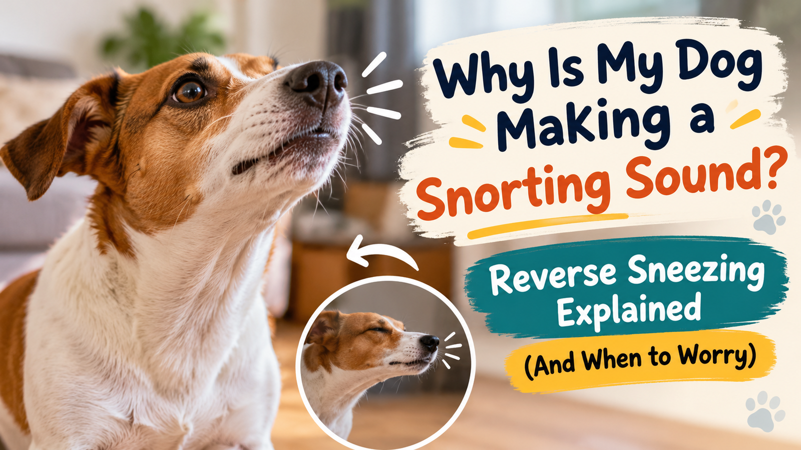 Why Is My Dog Making a Snorting Sound? Reverse Sneezing Explained And When to Worry